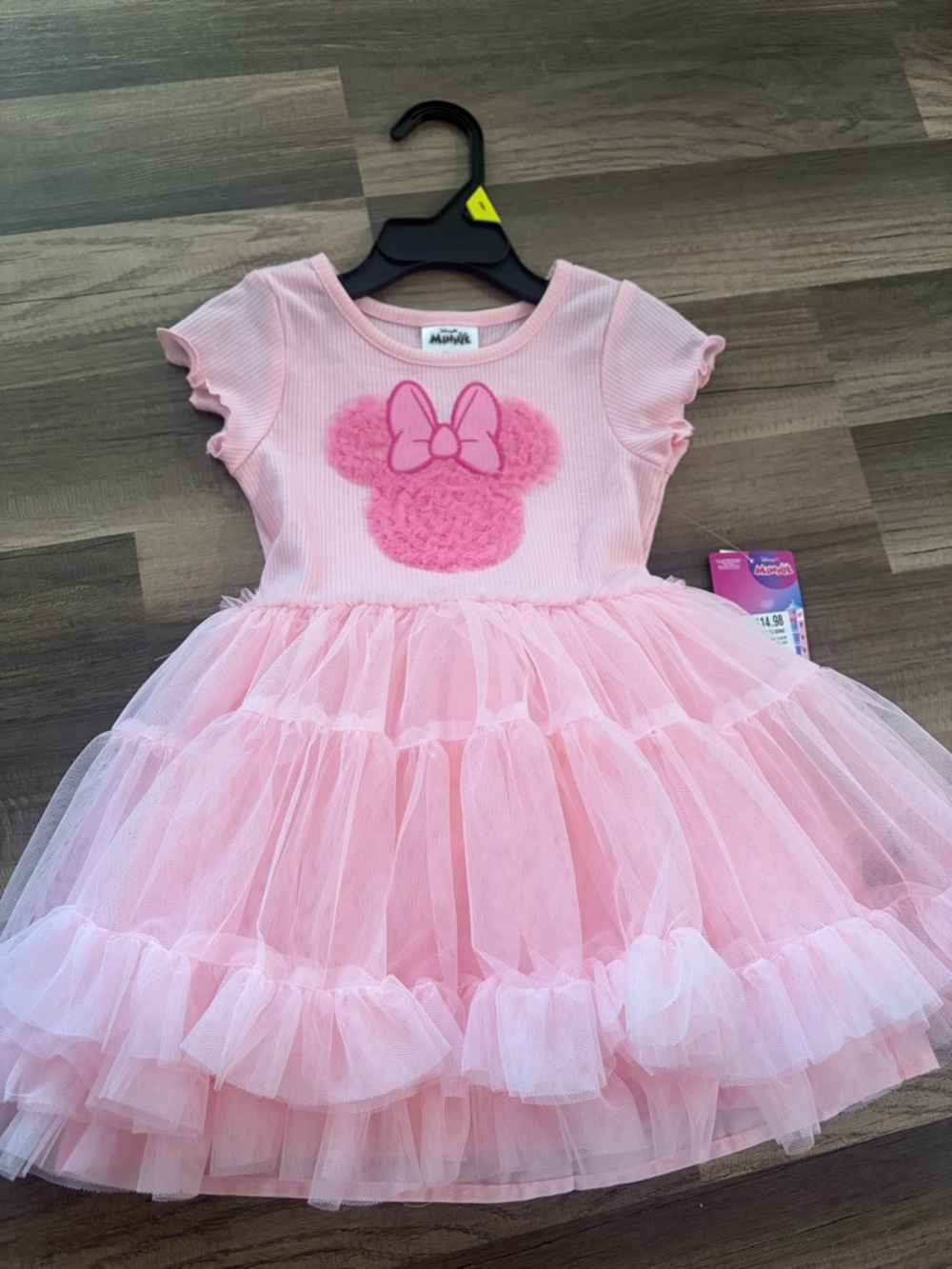 Pink Tulle Minnie Toddler Dress